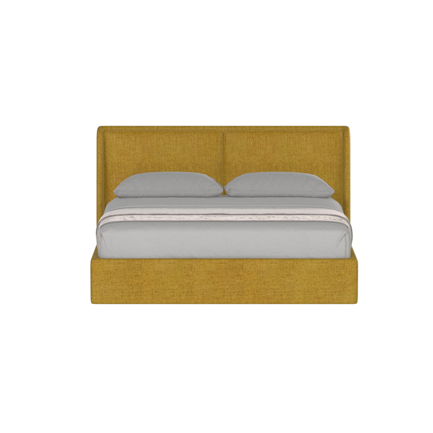 Bett mit weichem Kopfteil Ruby