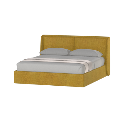 Bett mit weichem Kopfteil Ruby
