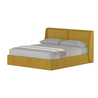 Bett mit weichem Kopfteil Ruby