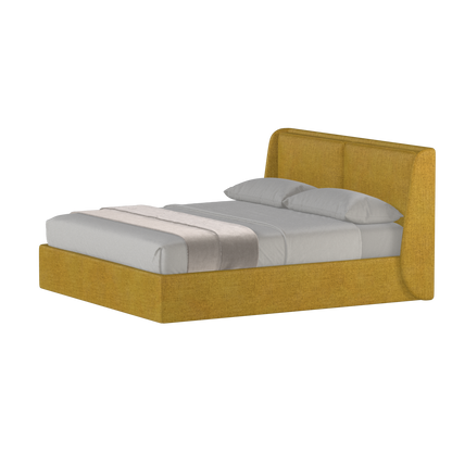 Bett mit weichem Kopfteil Ruby