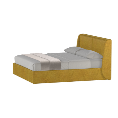 Bett mit weichem Kopfteil Ruby