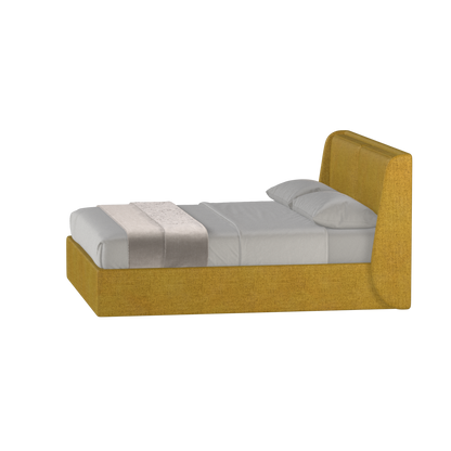 Bett mit weichem Kopfteil Ruby