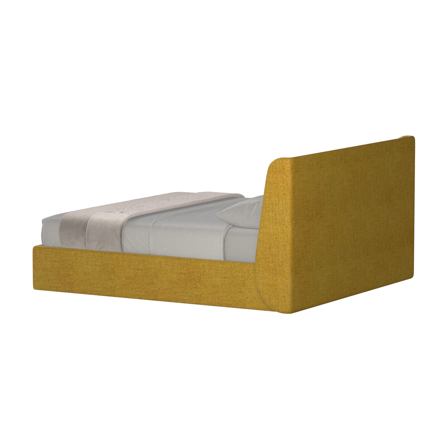 Bett mit weichem Kopfteil Ruby