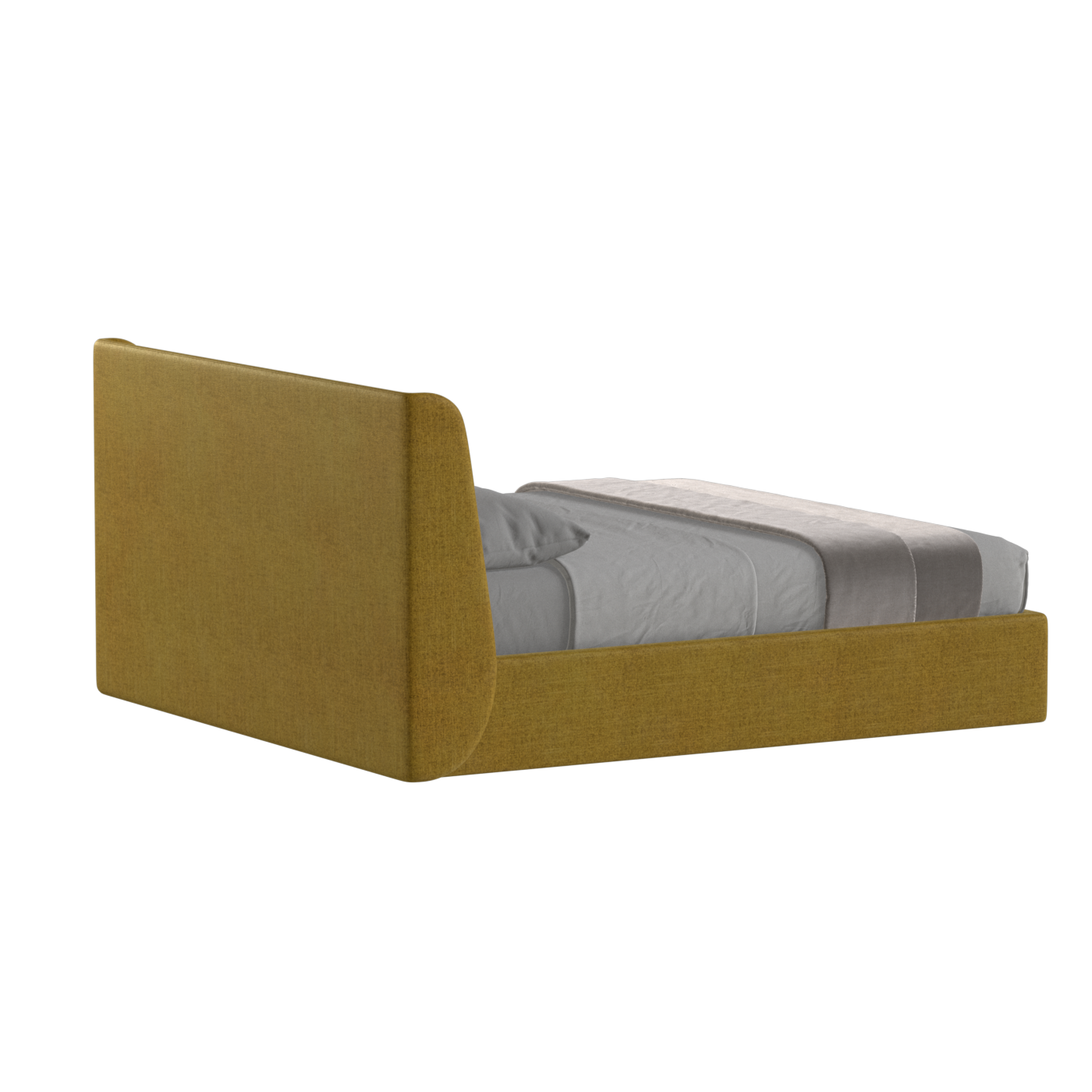 Bett mit weichem Kopfteil Ruby