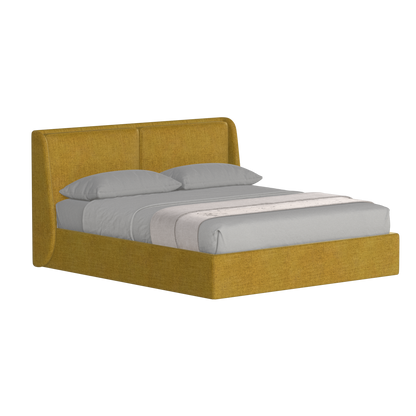 Bett mit weichem Kopfteil Ruby