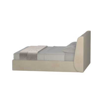 Bett mit weichem Kopfteil Ruby