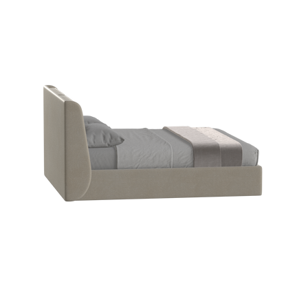 Bett mit weichem Kopfteil Ruby