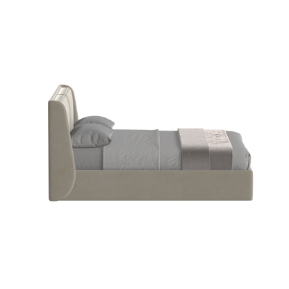 Bett mit weichem Kopfteil Ruby