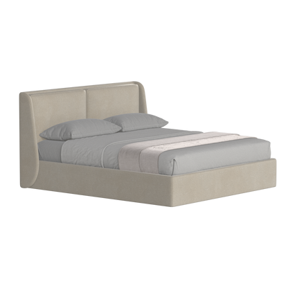 Bett mit weichem Kopfteil Ruby