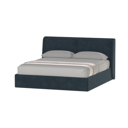 Bett mit weichem Kopfteil Ruby