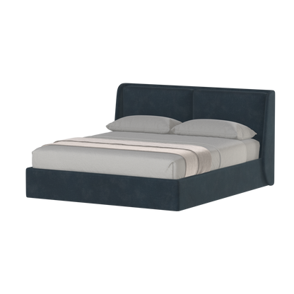 Bett mit weichem Kopfteil Ruby
