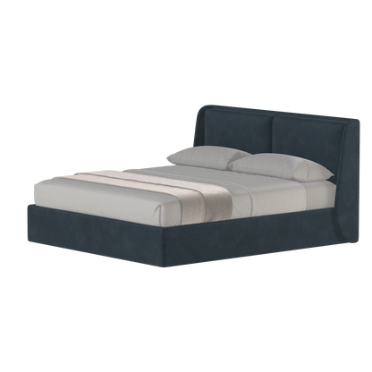 Bett mit weichem Kopfteil Ruby