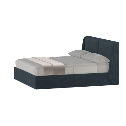 Bett mit weichem Kopfteil Ruby