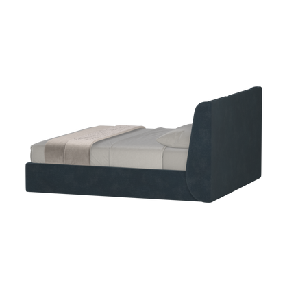 Bett mit weichem Kopfteil Ruby