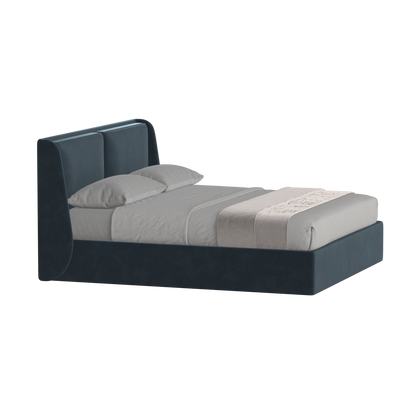 Bett mit weichem Kopfteil Ruby