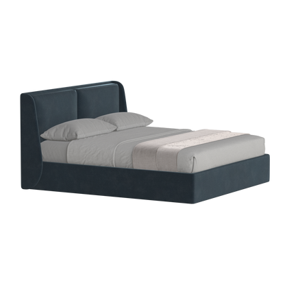 Bett mit weichem Kopfteil Ruby