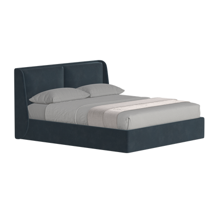 Bett mit weichem Kopfteil Ruby