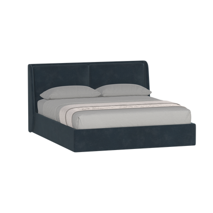 Bett mit weichem Kopfteil Ruby