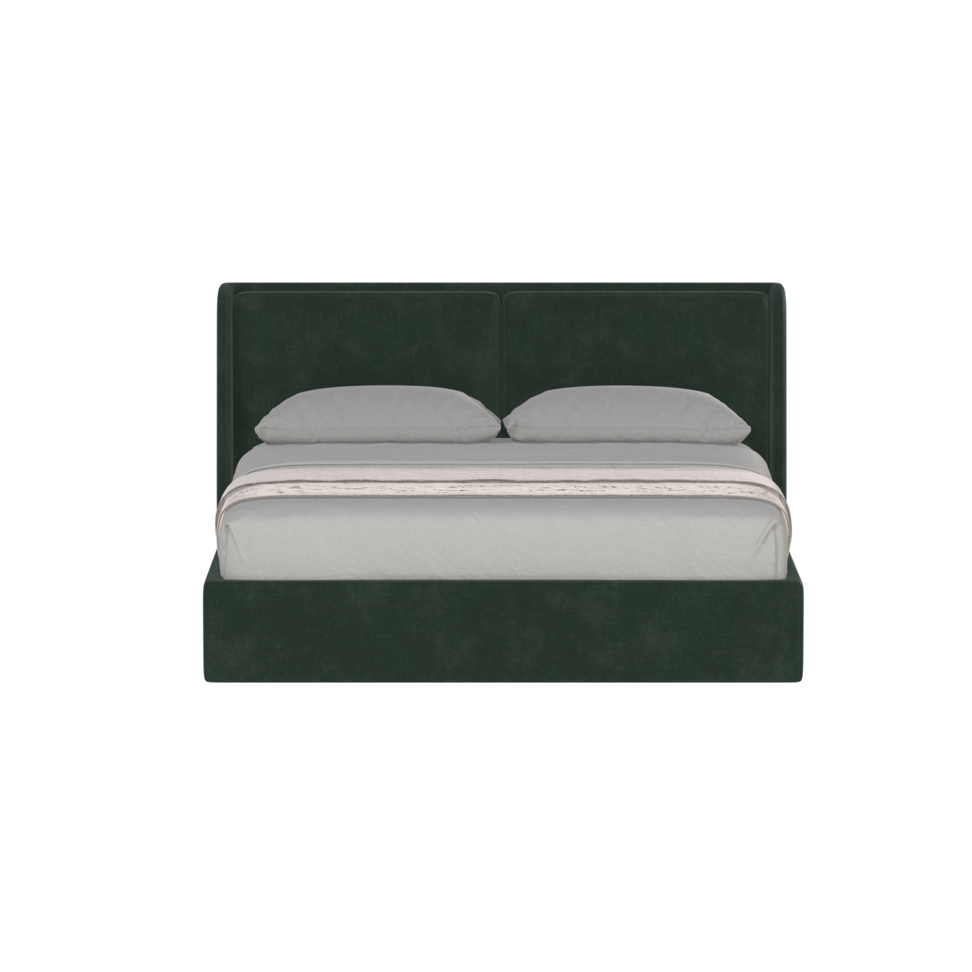 Bett mit weichem Kopfteil Ruby