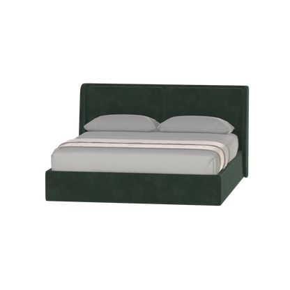 Bett mit weichem Kopfteil Ruby
