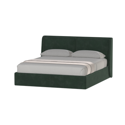 Bett mit weichem Kopfteil Ruby