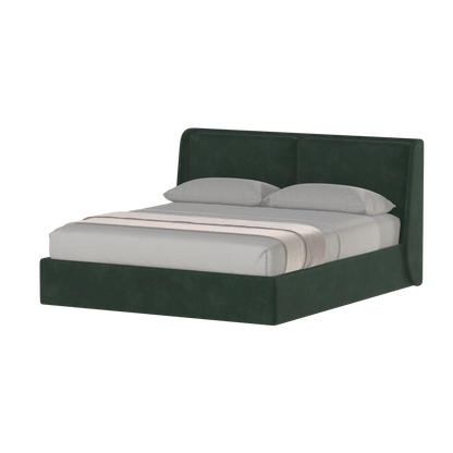 Bett mit weichem Kopfteil Ruby