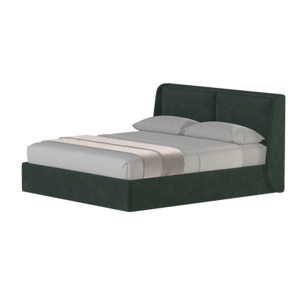 Bett mit weichem Kopfteil Ruby
