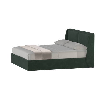 Bett mit weichem Kopfteil Ruby