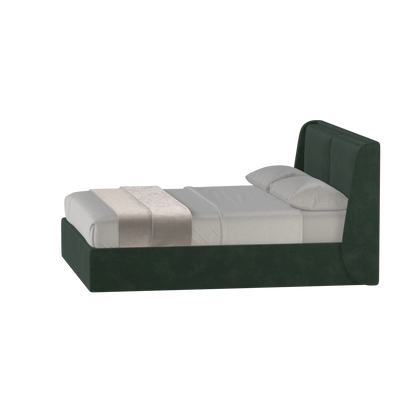 Bett mit weichem Kopfteil Ruby