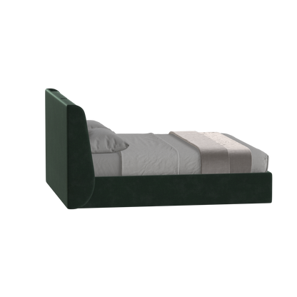 Bett mit weichem Kopfteil Ruby