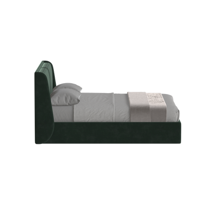 Bett mit weichem Kopfteil Ruby