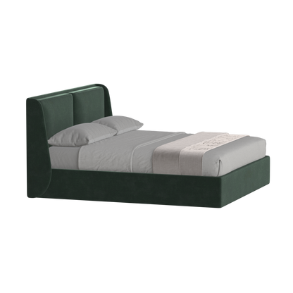 Bett mit weichem Kopfteil Ruby