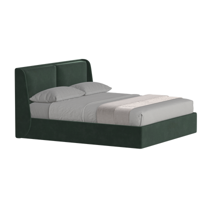 Bett mit weichem Kopfteil Ruby