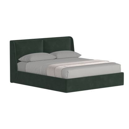 Bett mit weichem Kopfteil Ruby