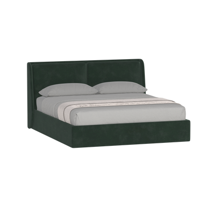 Bett mit weichem Kopfteil Ruby
