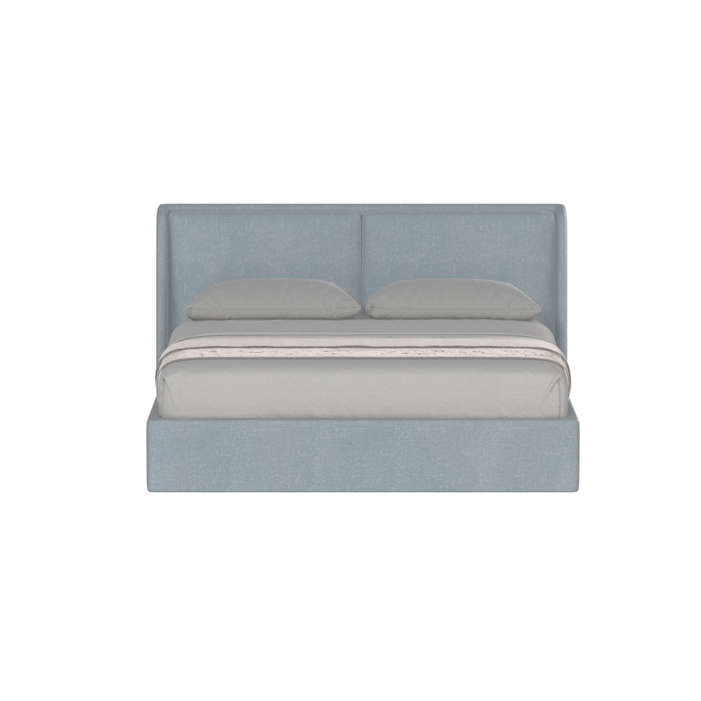 Bett mit weichem Kopfteil Ruby