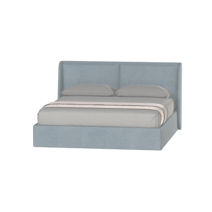 Bett mit weichem Kopfteil Ruby