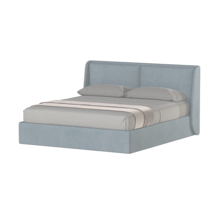 Bett mit weichem Kopfteil Ruby