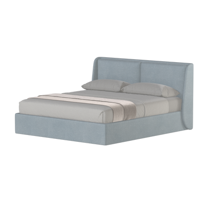 Bett mit weichem Kopfteil Ruby