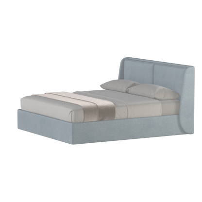 Bett mit weichem Kopfteil Ruby