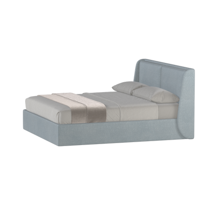Bett mit weichem Kopfteil Ruby