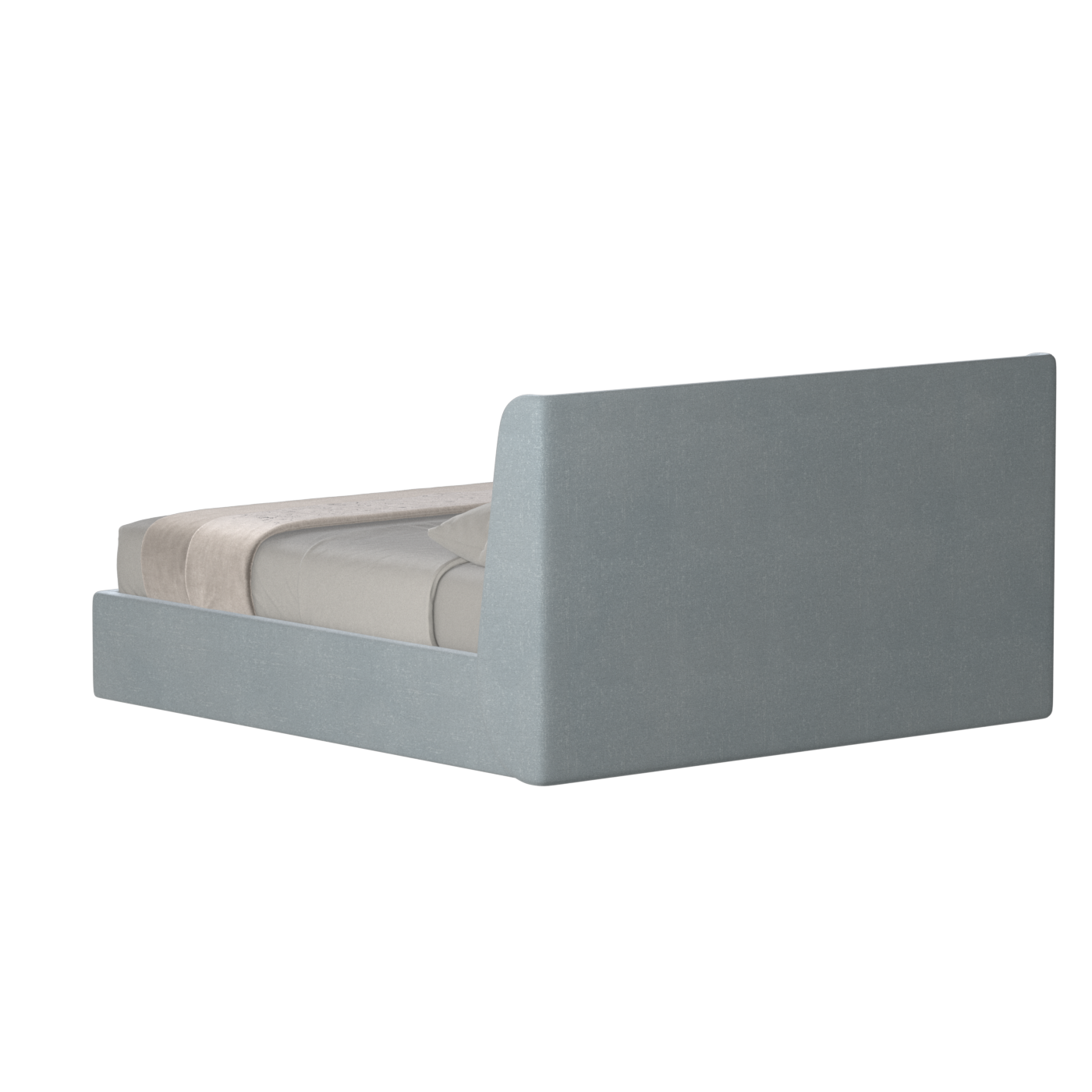 Bett mit weichem Kopfteil Ruby