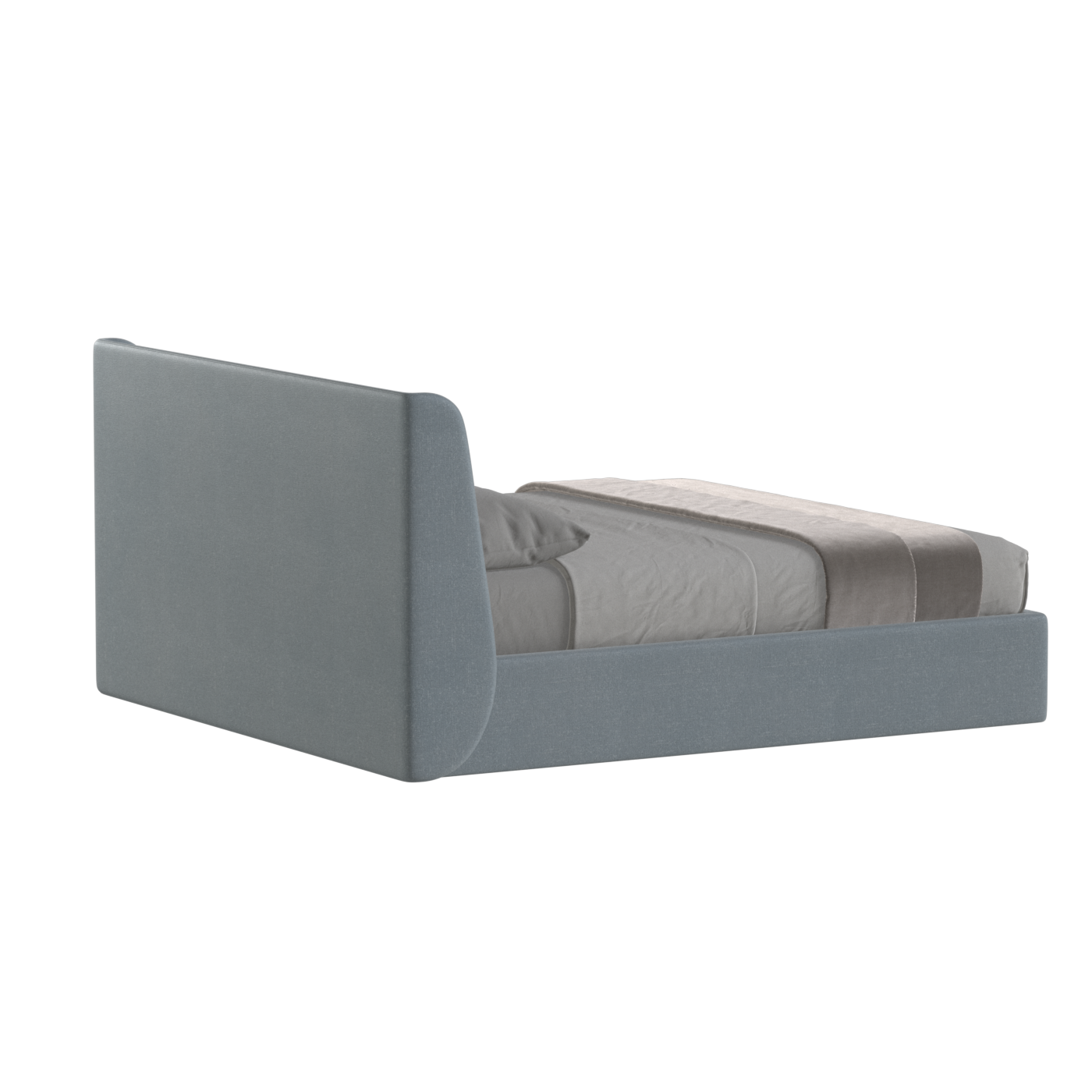 Bett mit weichem Kopfteil Ruby