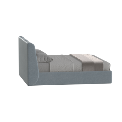 Bett mit weichem Kopfteil Ruby