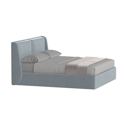Bett mit weichem Kopfteil Ruby