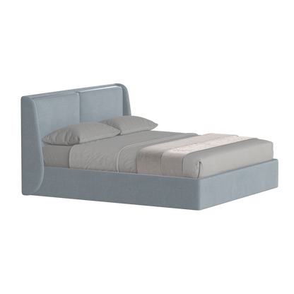 Bett mit weichem Kopfteil Ruby