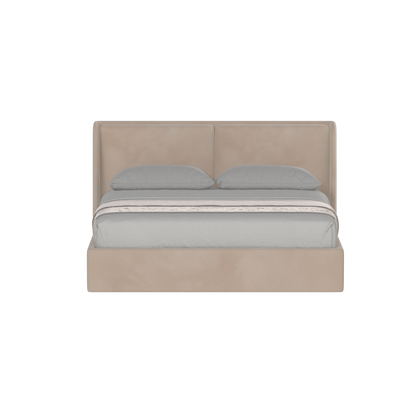 Bett mit weichem Kopfteil Ruby