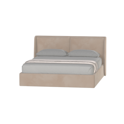 Bett mit weichem Kopfteil Ruby