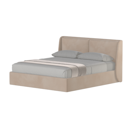 Bett mit weichem Kopfteil Ruby