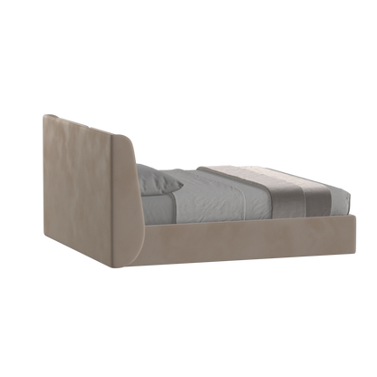 Bett mit weichem Kopfteil Ruby